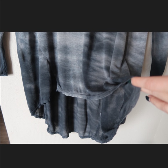 Johnny was Pete Greta high low tie dye long tunic - Picture 2 of 8